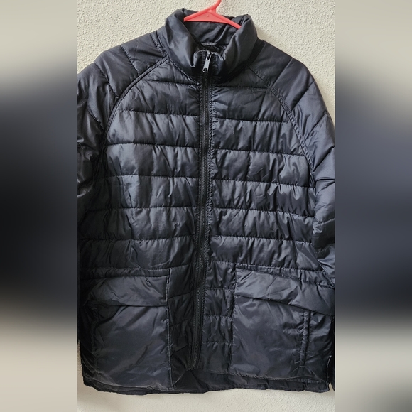 Woolrich puffer jacket mens large black wool insulated casual - Picture 3 of 9